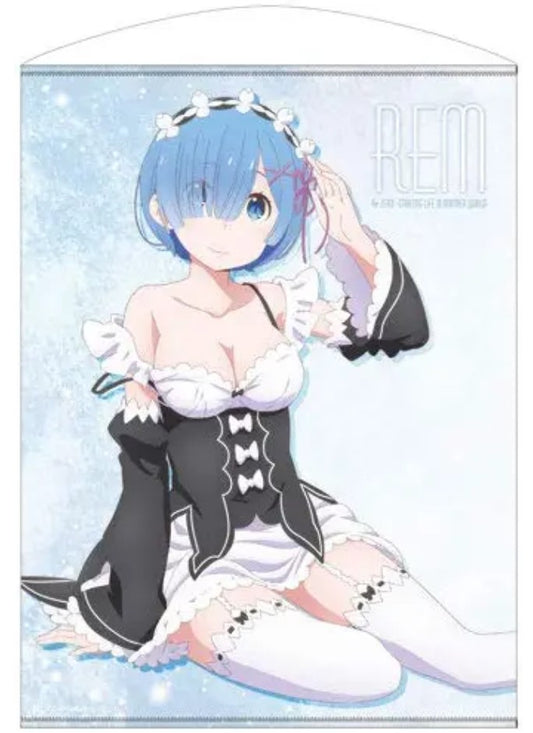 RE:ZERO REM 100 CM DOKIDOKI WALL SCROLL