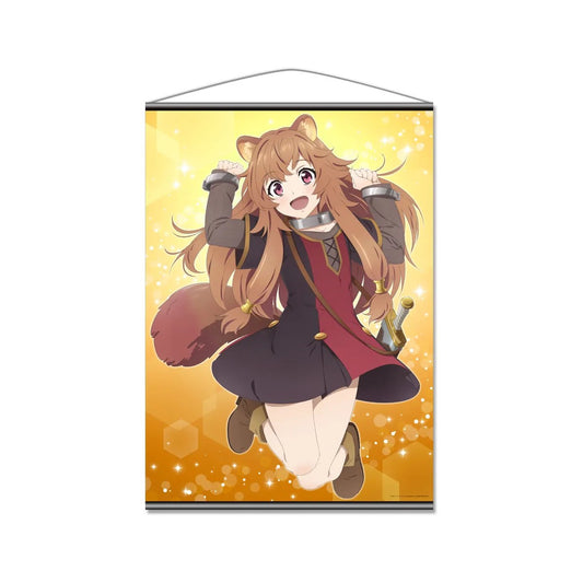 RISING OF THE SHIELD HERO CHILDHOOD RAPHTALIA WALL SCROLL