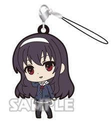 SAEKANO FLAT CHARA UTAHA RUBBER PHONE STRAP