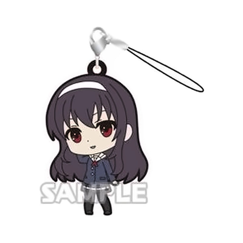 SAEKANO FLAT CHARA UTAHA RUBBER PHONE STRAP