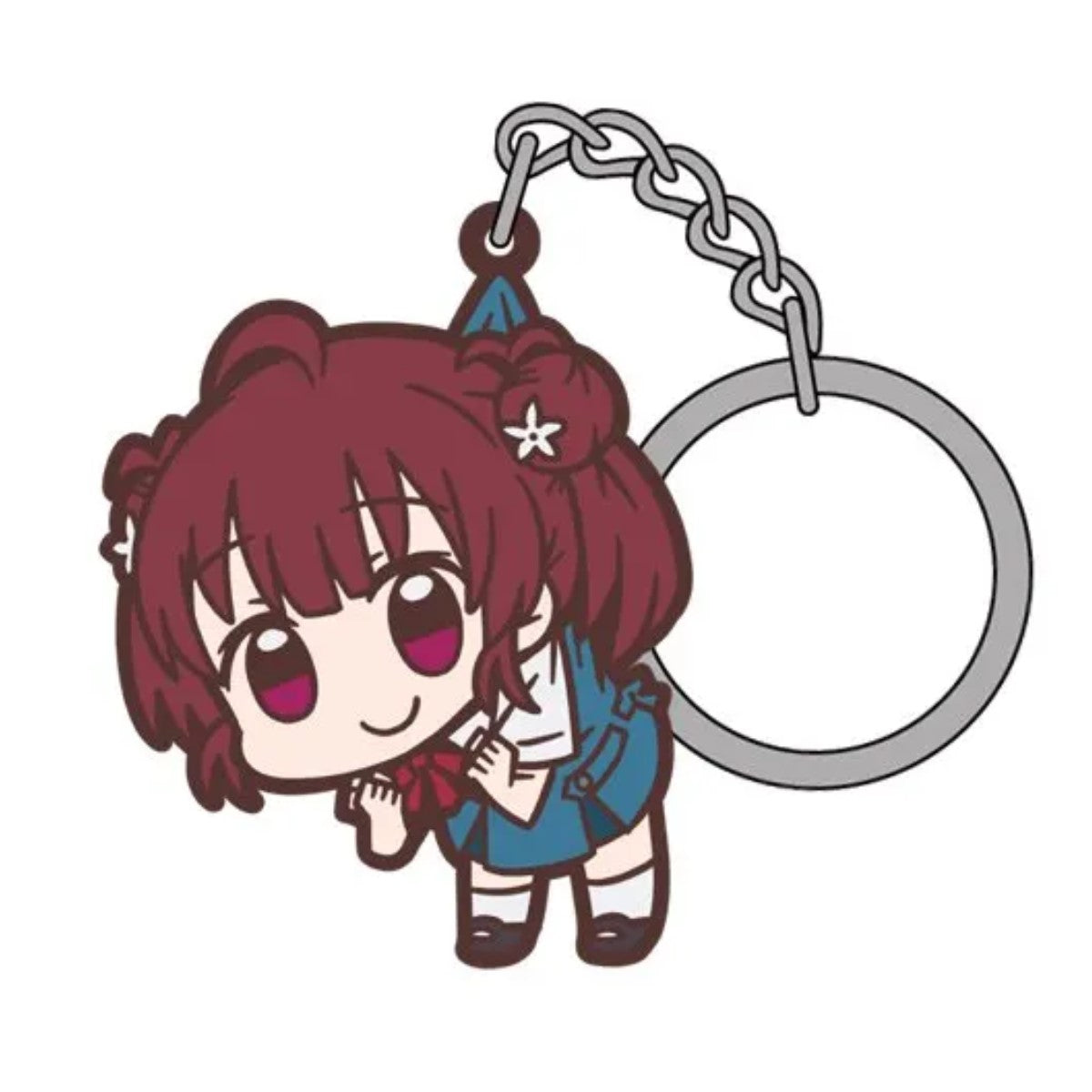 SAEKANO TSUMAMARE IZUMI RUBBER KEYCHAIN