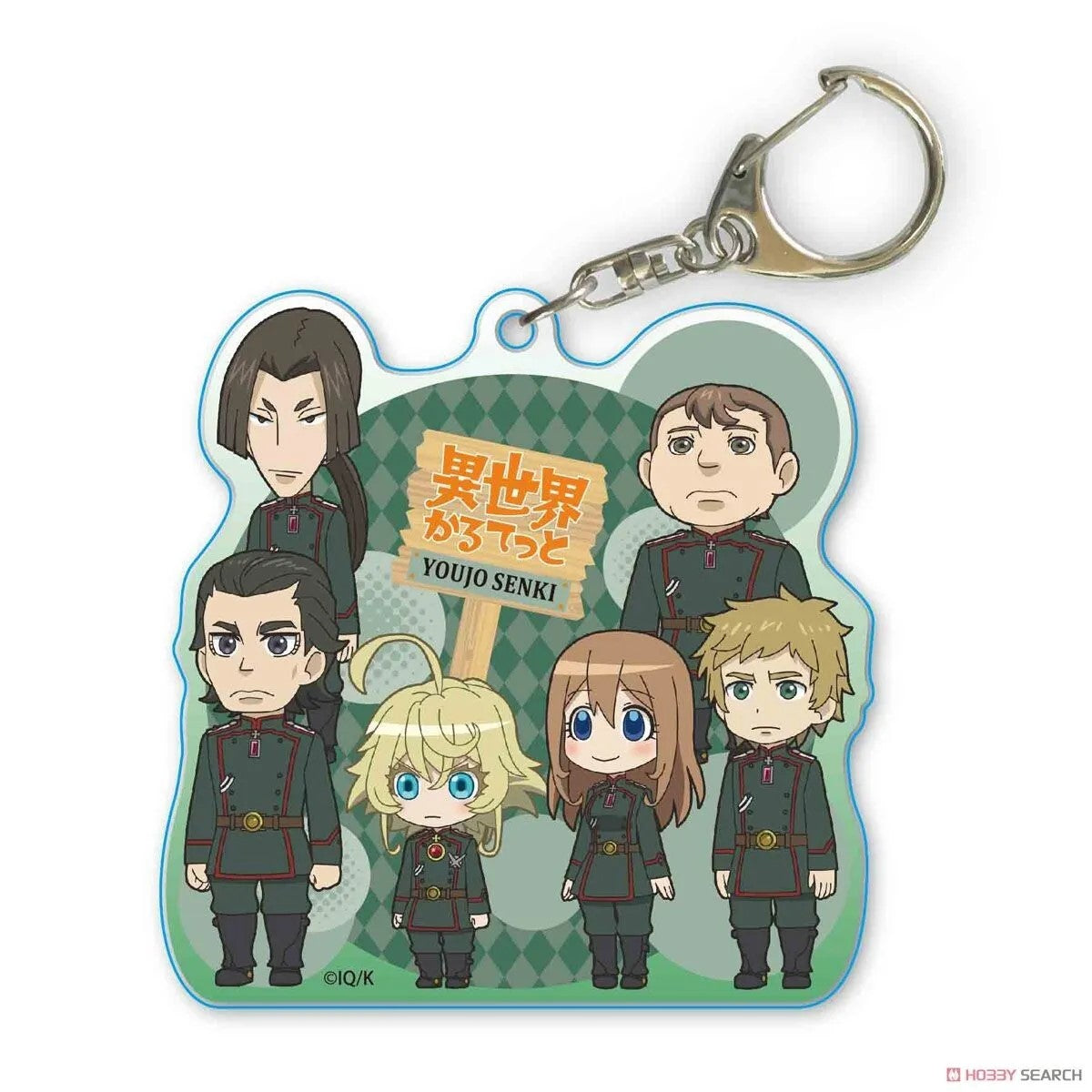 ISEKAI QUARTET SAGA OF TANYA ACRYLIC KEYCHAIN