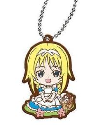 SWORD ART ONLINE ALICIZATION ALICE RUBBER KEYCHAIN