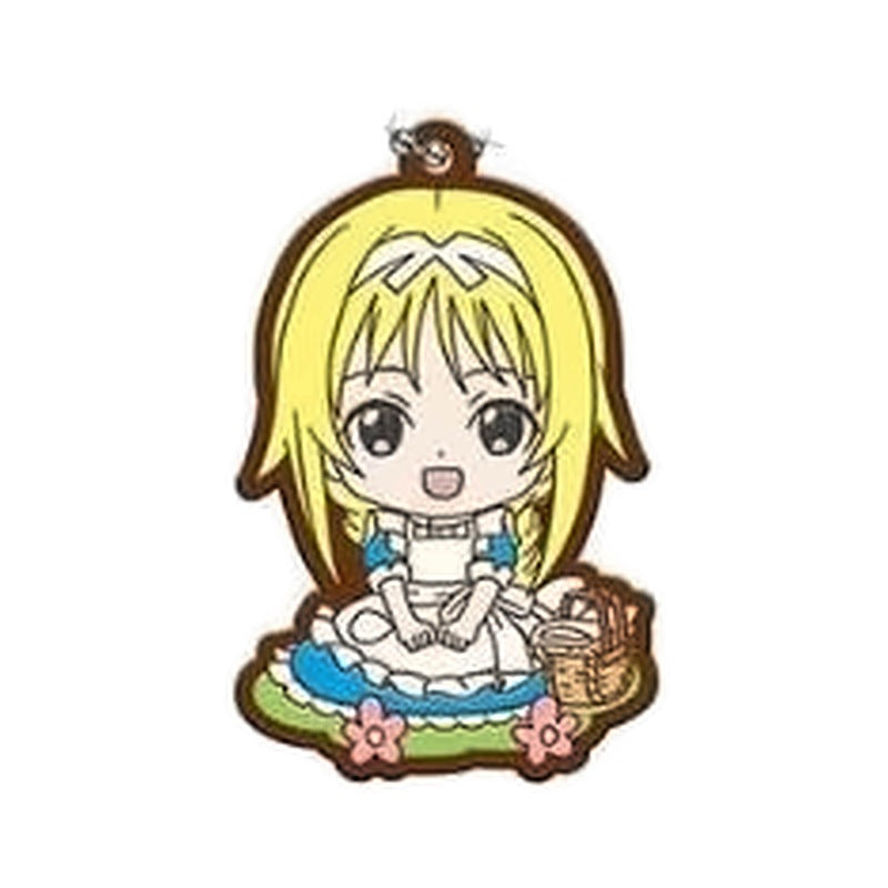 SWORD ART ONLINE ALICIZATION ALICE RUBBER KEYCHAIN