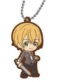 SWORD ART ONLINE ALICIZATION EUGEO RUBBER KEYCHAIN