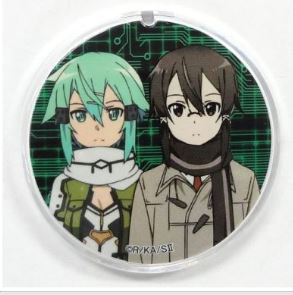 SWORD ART ONLINE II PHANTOM BULLET SINON LAYER BADGE