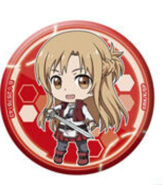 SWORD ART ONLINE PROGRESSIVE ASUNA CAN BADGE