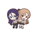 SWORD ART ONLINE PROGRESSIVE MITO & ASUNA RUBBER KEYCHAIN