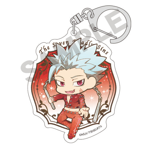 SEVEN DEADLY SINS BAN ACRYLIC KEYCHAIN
