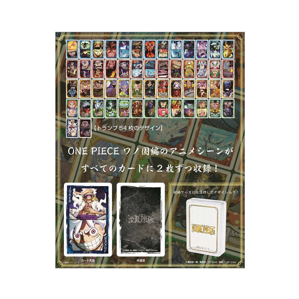 ONE PIECE - WANO COUNTRY PLAYING CARDS