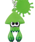 SPLATOON 2 MASCOT LARGE GREEN SQUID KEYCHAIN