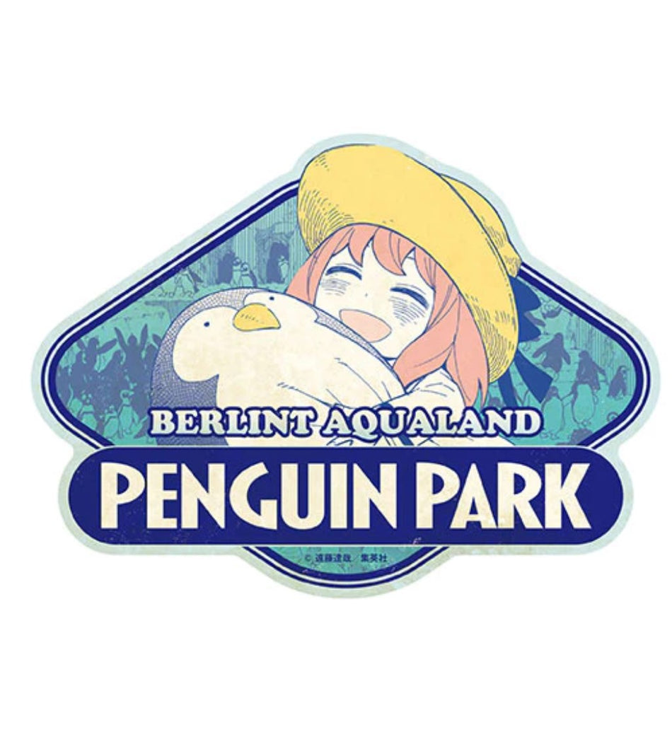 SPY X FAMILY TRAVEL STICKER - Penguin