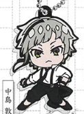 BUNGO STRAY DOGS - TAKARA TOMY CAPSULE RUBBER KEYCHAIN