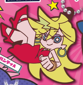 PANTY & STOCKING WITH GARTERBELT - TAKARA TOMY RUBBER KEYCHAIN