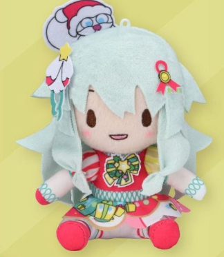 HATSUNE MIKU: COLORFUL STAGE/PROJECT SEKAI - WONDERLANDS X SHOWTIME "ON THIS HOLY NIGHT, I SING" VOL. 2 FUWA PETIT EX MINI PLUSH