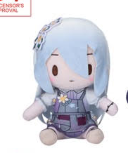 HATSUNE MIKU COLORFUL STAGE/PROJECT SEKAI - NIGHTCORD FUWAPUCHI PALE SEGA PLUSH