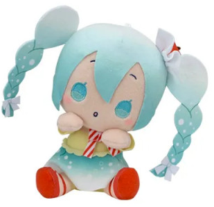 HATSUNE MIKU X CINNAMOROLL - HYOKOPYOKO CREAM SODA & LEMON SODA PLUSH