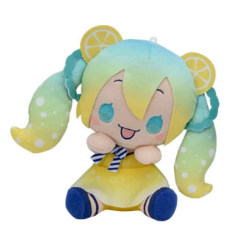 HATSUNE MIKU X CINNAMOROLL - HYOKOPYOKO CREAM SODA & LEMON SODA PLUSH
