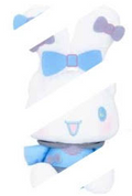 SANRIO - CINNAMOROLL/POCHACCO/POMPOMPURIN ROBE PLUSH
