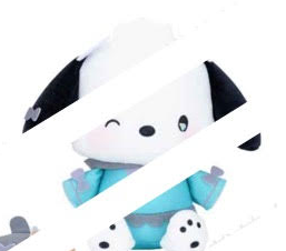 SANRIO - CINNAMOROLL/POCHACCO/POMPOMPURIN ROBE PLUSH