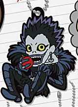 DEATH NOTE - DEFORMED RUBBER KEYCHAIN