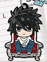 DEATH NOTE - DEFORMED RUBBER KEYCHAIN