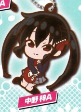 K-ON! - DEFOLAVA! RUBBER KEYCHAIN