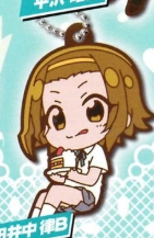 K-ON! - DEFOLAVA! RUBBER KEYCHAIN