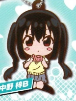 K-ON! - DEFOLAVA! RUBBER KEYCHAIN