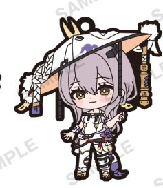 NIKKE: GODDESS OF VICTORY CAPSULE RUBBER KEYCHAIN