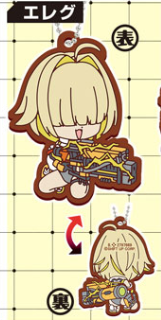 NIKKE: GODDESS OF VICTORY - REVERSIBLE RUBBER MASCOT KEYCHAIN VOL. 3