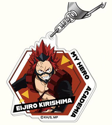 MY HERO ACADEMIA VOLUME 03 EIJIRO KIRISHIMA ACRYLIC KEYCHAIN