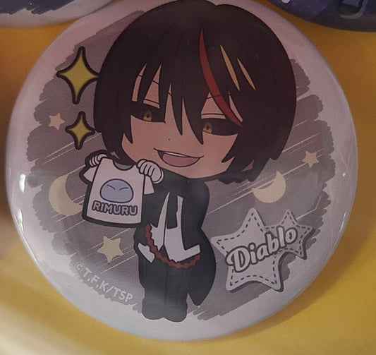 THAT TIME I GOT REINCARNTED AS A SLIME VOLUME 05 DIABLO CAN BADGE