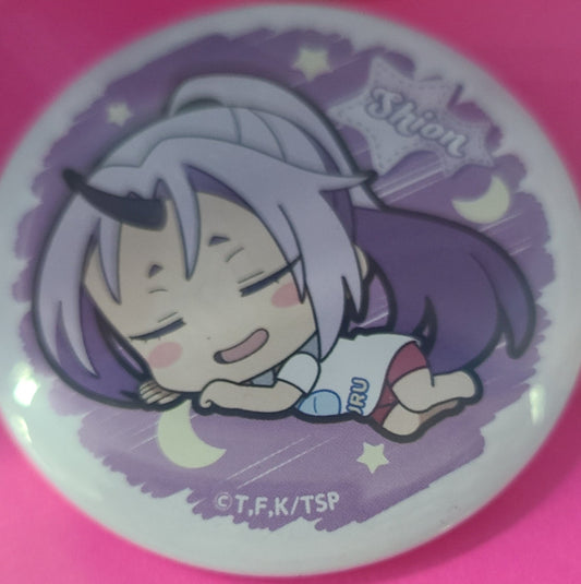 THAT TIME I GOT REINCARNTED AS A SLIME VOLUME 05 SHION CAN BADGE