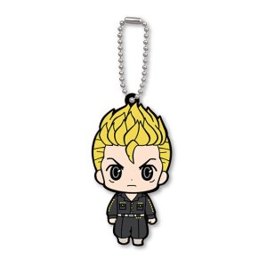 TOKYO REVENGERS VOLUME 02 TAKEMICHI RUBBER MASCOT KEYCHAIN