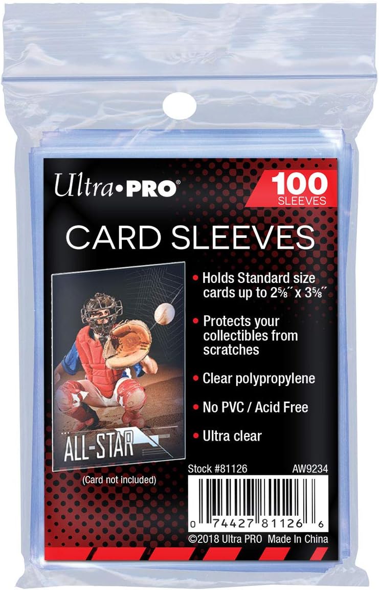 ULTRA PRO STANDARD SOFT CARD SLEEVES PENNY SLEEVES 100CT
