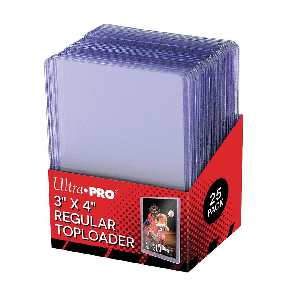ULTRA PRO - STANDARD 3X4-INCH TOP LOADER 25 COUNT