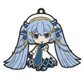 VOCALOID SNOW MIKU FINGER TO MOUTH 2021 RUBBER STRAP
