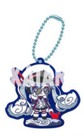 VOCALOID SNOW MIKU WITH SUNGLASSES 2022 RUBBER KEYCHAIN