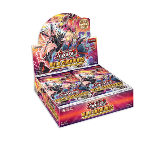 YU-GI-OH! TRADING CARD GAME WILD SURVIVORS BOOSTER PACK