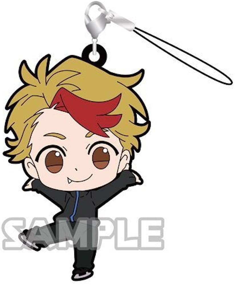 YURI ON ICE RUBBER COLLECTION STRAP - KENJIROU