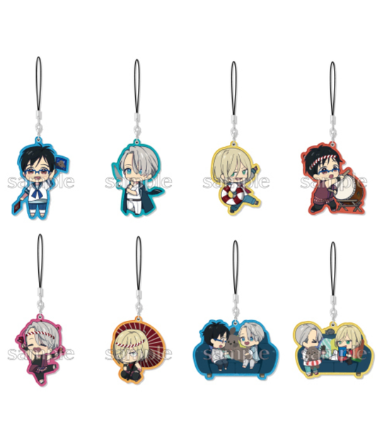 YURI ON ICE VOLUME 2 PEARL ACRYLIC PHONE STRAPS