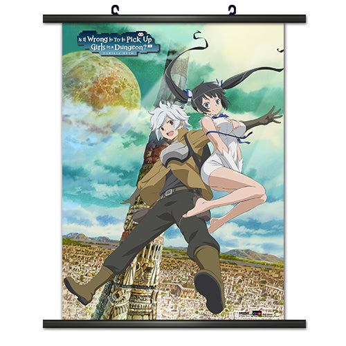 IS IT WRONG TO PICK UP GIRLS IN A DUNGEON? KEY ART HESTIA WS
