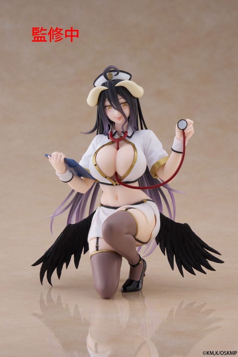 OVERLORD - ALBEDO (NURSE VER.) DESKTOP CUTE FIGURE