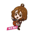 K-ON! Defolava Rubber Keychain - Yui (Guitar)