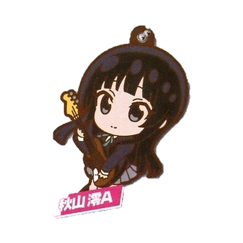 K-ON! Defolava Rubber Keychain - Mio (Bass)