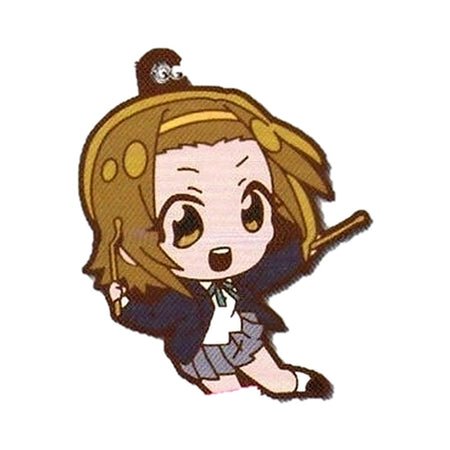 K-ON! Defolava Rubber Keychain - Ritsu (Drums)