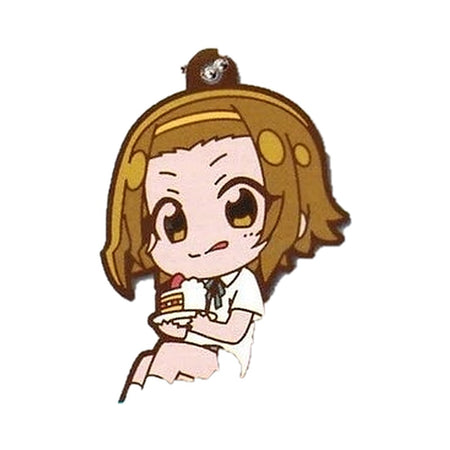 K-ON! Defolava Rubber Keychain - Ritsu (Cake)