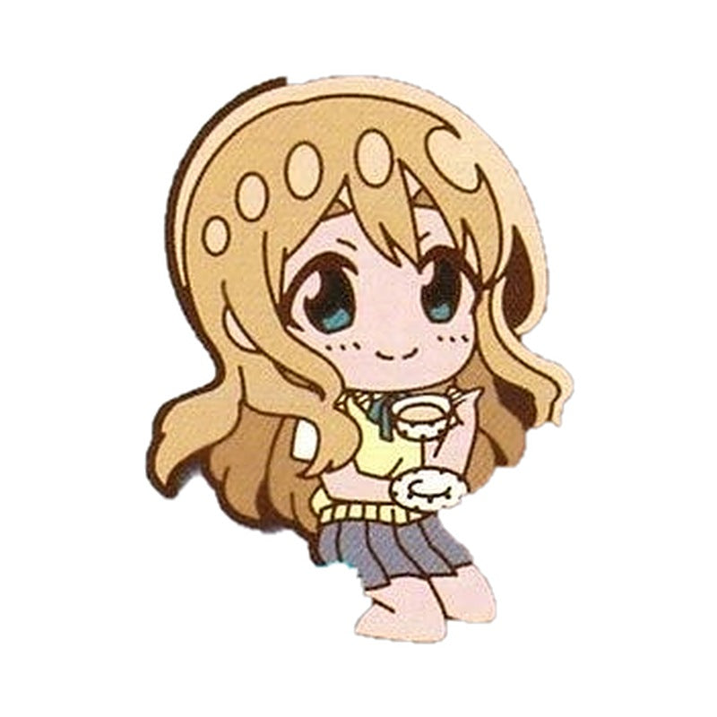 K-ON! Defolava Rubber Keychain - Mugi (Tea)