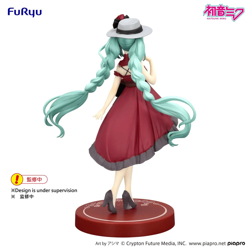 HATSUNE MIKU - OUTING DRESS RED COLOR VER. TRIO-TRY-IT FIGURE